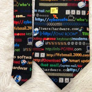 Black Tie Computer Cyber Webmail Keyboard Modems